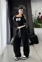 Oversize Double Stripe Sweatpants - 8