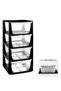Plastic Storage Drawers 4 - 2