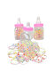Droplet Model Buckle Band - Hair Braid Elastic Baby Bottle Inside 255 Hair Clips - 4