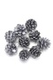 Christmas Pine Tree Ornament Cone Set of 6 - 2