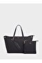 Wanderer Black Nylon Travel and Sports Bag + Pouch - 5