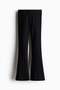 Flared tailored trousers