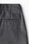 Wide wool-blend trousers - 2