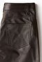 Straight leather trousers - 2