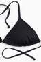 Padded triangle bikini top - 6