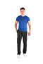 Men's Cargo Pocket Anthracite Sweatpants (with Large Size Option) - 2