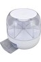 6-Grid Rotating Rice & Grain Dispenser, 5KG Moisture-Resistant Storage Box with Lid for Kitchen - 8
