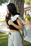 3 Pieces of Elegance: Sleeveless Hooded Zip-Up Jacket + Sling Crop + Double Cargo Pockets Pipe Leg Bottom - 3