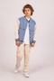 Boys' Elastic Waist Cotton Pockets Gabardine Cargo Pants - 3