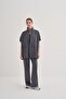Women's Steel Knitted Palazzo Pants Smoked - 4