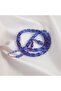 Katalin Stick Capsule Cut 8X11.5Mm Prayer Beads - Blue Transparent - İbrahim Atasever Master Craft - 3