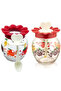 Glass Sugar Bowl with Spoon 2 Pcs Set For Kitchen - 4