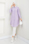 Linen Fabric Long Shirt Tunic - 3