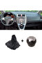 Toyota Auris Gear Shift Knob Gray 6 Forward Bellow 2007-2012 Compatible