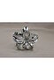 Silver Color Lotus Latch Buckle - 5
