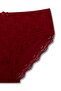 4 Pack Cotton Lace Front High Waist Plus Size Women's Panties - 7