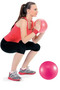 Economical Pilates Set Containing 9 Pieces Home & Salon Type Plates Ball Set 3 Piece Resistance Band Skipping Rope - 5