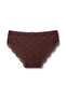 6 Pack Cotton Lace Front High Waist Plus Size Women's Panties - 4