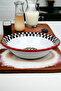 36 cm 4.5 Liter Enamel Basin for Whipping and Mixing, Dough Basin. Meyvelik. Dowry. Big Bowl - 5