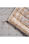 Okhla Handicraft Printed Quilted Cotton Velvet Cotton Velvet Bedspread Set 260X280 cm Gray - 4
