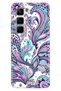 Infinix Hot 50 Pro 4g Case 6.78 Inc Camera Protection Silicone Printed Blue Mandala