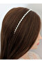 Silver Pearl & Zircon Stone Special Occasion Bridal Crown - 2