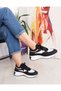 Black Color Denim Knitwear Material Lace-Up Sneakers Women's Sports Shoes between Sizes 36-40 - 4