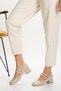 Women's Mary Jane Patent Leather Closed Double Band Square Toe Short Heeled Shoes - 3