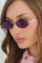 Merlin Silver Black Mirror Sunglasses - 4