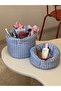 Organizer Basket Dolap Interior Organizer Makeup Bag Fabric Organizer Bag - 6