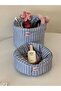 Organizer Basket Dolap Interior Organizer Makeup Bag Fabric Organizer Bag - 3
