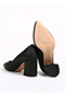 Black Women's Heeled Shoes Pc-50177 Size: 36 - 4