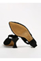 Black Women's Heeled Shoes Pc-53081 Size: 36 - 4