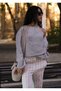 Straw Bag Handmade Straw Bag Women's Shoulder Bag 100% Cotton Straw Jute Special Design - 2