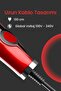 Ceramic Coated Red Detail Hair Straightener Fast Heating Long Cable Design with Ion Head - 6
