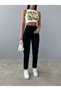 Hsn Lya Zaha Dores Stager Lisa Black High Waist Mom Jean Denim Pants New Season