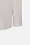 Men's Beige Slim Fit Slim Fit Buttoned Collar Linen Look 100% Cotton Flame Summer Shirt - 8