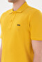 Men's Regular Fit Polo Neck Saffron Basic T-Shirt 50284641-Vr043 - 7