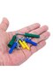 1 BOX Plastic Self Drilling Ribbed Drywall and Wall Anchors with Screws Kit,66 Piece Wall Plug Ancho - 3