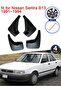 MudGuards for Nissan Sentra B13 Tsuru V16 Sunny 1991~1994 1992 1993 Mud Flaps Splash Front Rear W... - 7