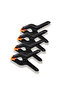 4 inch 4PC 4inch Spring Clamps DIY Plastic Nylon Clamps Spring Clip for Woodworking Photo Studio Bac - 8