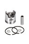 4pcs set CMCP 32mm Chainsaw Piston Kit Fit For 1E32F 32F 23cc 2 Stroke Chainsaw Spare Parts Grass Tr - 4
