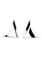 Side Rear Window Spoiler Chrome Cover Trim Triangle for Nissan Qashqai J11 2015 2016 2017 2018 20... - 7