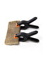 4 inch 4PC 4inch Spring Clamps DIY Plastic Nylon Clamps Spring Clip for Woodworking Photo Studio Bac - 5