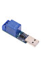 USB Serial Port Control 1 Channel Relay Module 5V 10A CH340 Overcurrent Protection Computer Comma... - 8