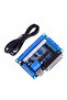 لوحة واجهة MACH3 CNC 5 محاور مع محول Optocoupler محرك متدرج + كابل USB - 6