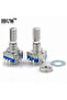 Half 15mm 5PCS Half / Plum axis rotary encoder, handle length 15mm / 20mm code switch/ EC11/ digital - 5