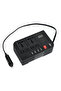 12V to 24V Overload Protection ON/OFF Switch 4 AC Sockets DC 12V to AC 220V Converter Outlets Car In - 2