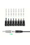 8Pcs AC DC 5.5X 2.1 MM Female Jack Plug Adapter Connectors TO 6.3 6.0 5.5 4.8 4.0 3.5mm 2.5 2.1 1... - 6