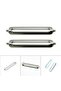 2Pcs 55mm Stainless Steel Peeler Replacement Blade Multi-Purpose Peeler Replacement Blade For Pot... - 5